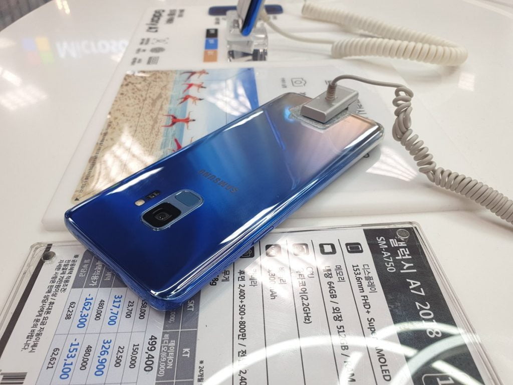 galaxy s9 polaris blue