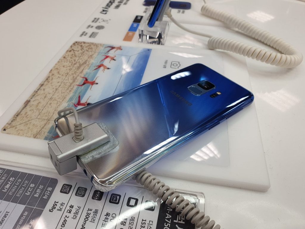 Galaxy S9 Polaris Blue