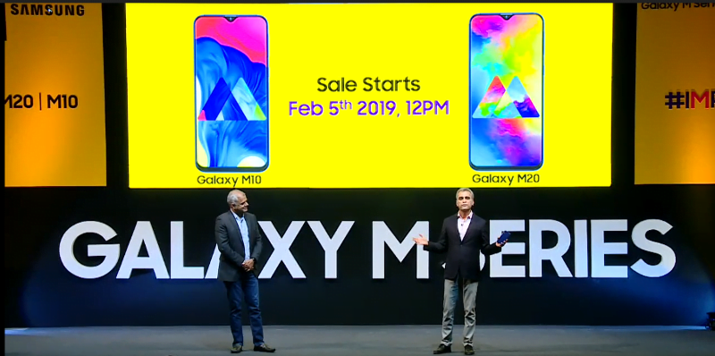 Galaxy M20 si Galaxy M10