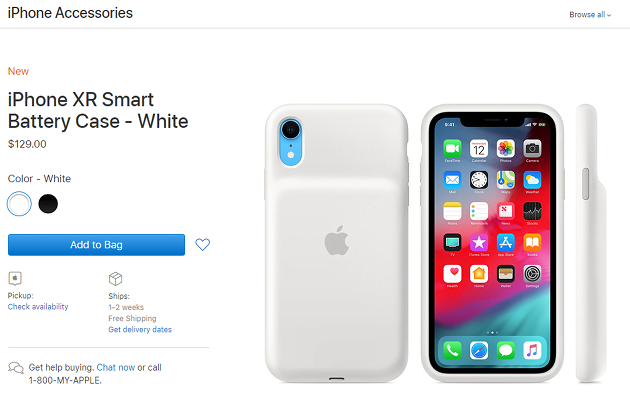 Smart Battery Case iPhone XS 1