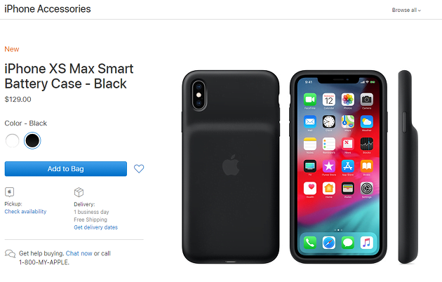 Smart Battery Case iPhone XS 2