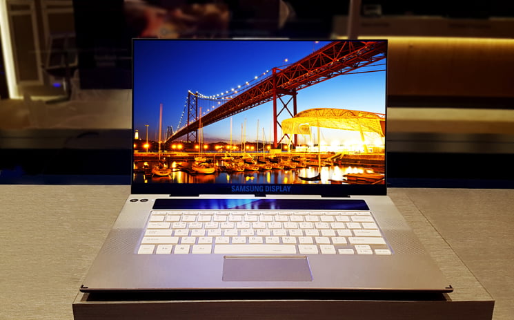 primul display oled samsung 156inci