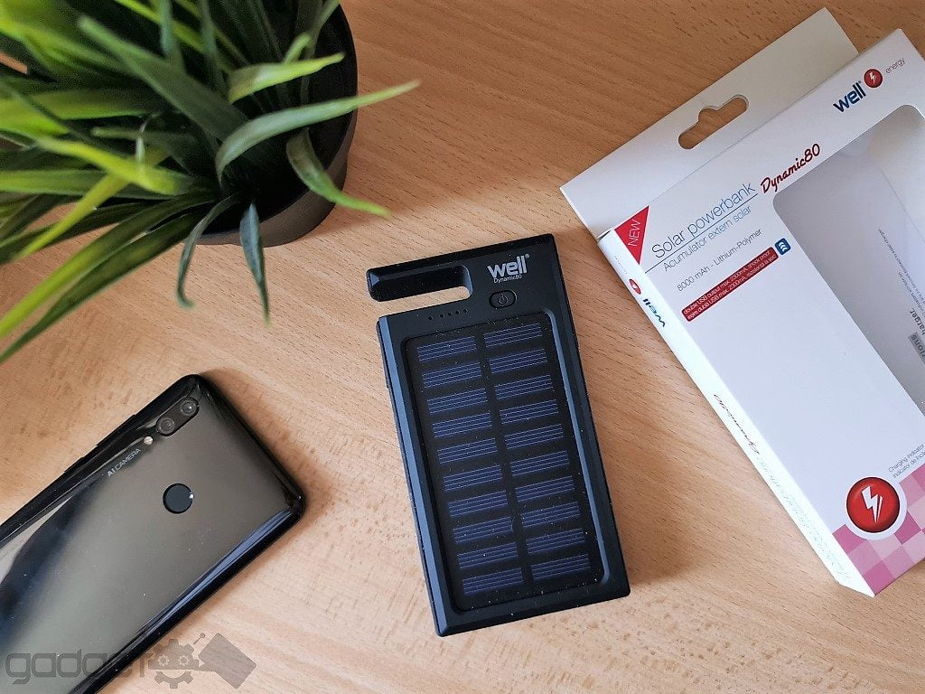 Acumulator solar Well Dynamic80 powerbank 5