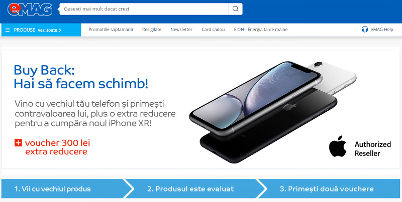 Campanie Buyback iPhone XR