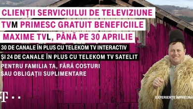 Clientii Telekom vor beneficia gratuit de grila maxima de canale TV telekom grila maxima tv