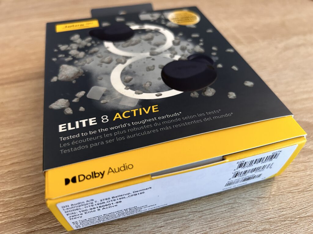 Jabra Elite 8 Active - casti dedicate persoanelor dinamice -Review 2 unbox jabra elite 8 active box